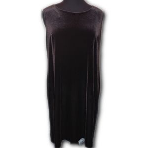 PETITE PLUS: R&M RICHARDS Velvet Dress